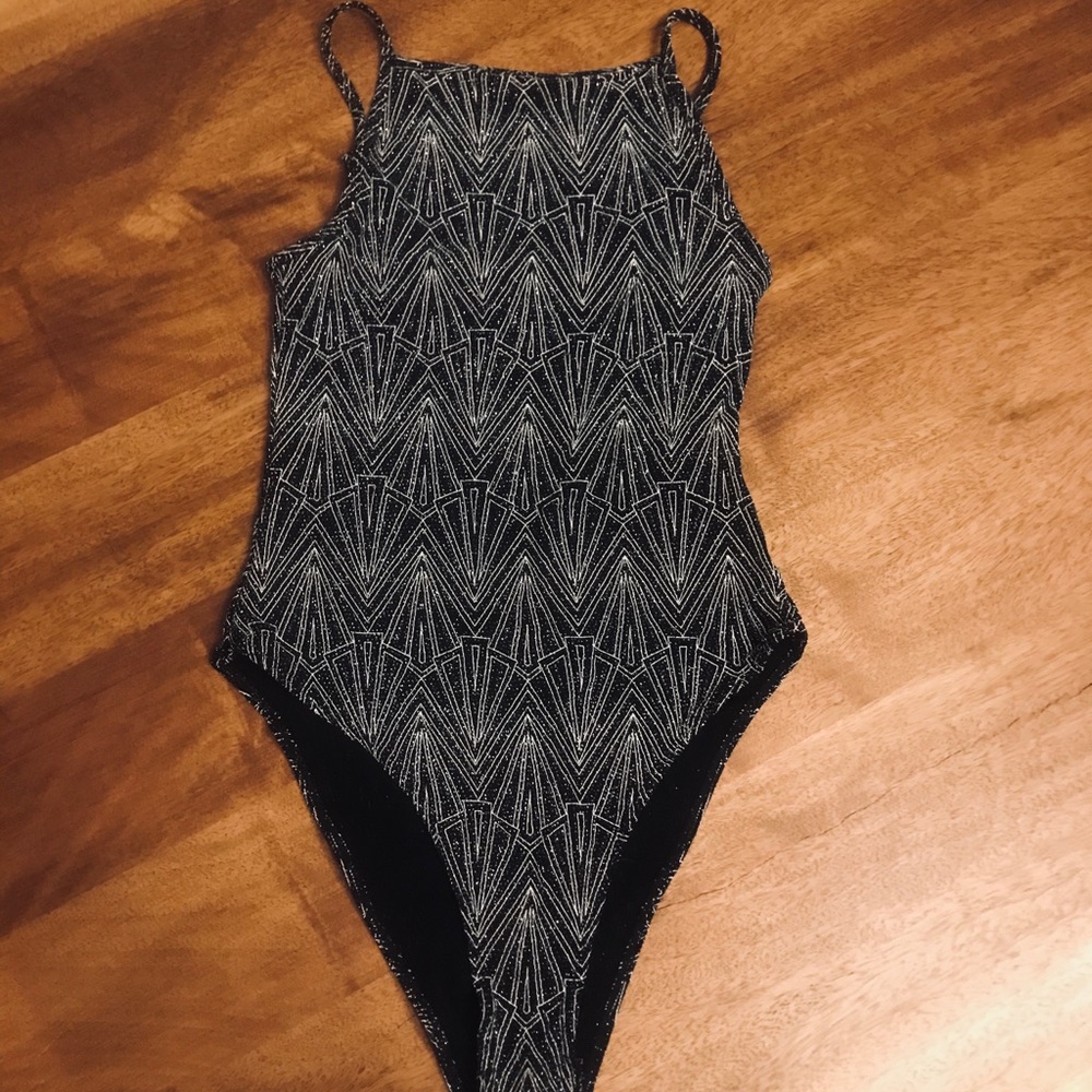 Modern Glitsy Bodysuit